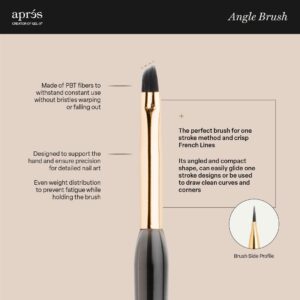 Apres - Angle Brush 8Mm