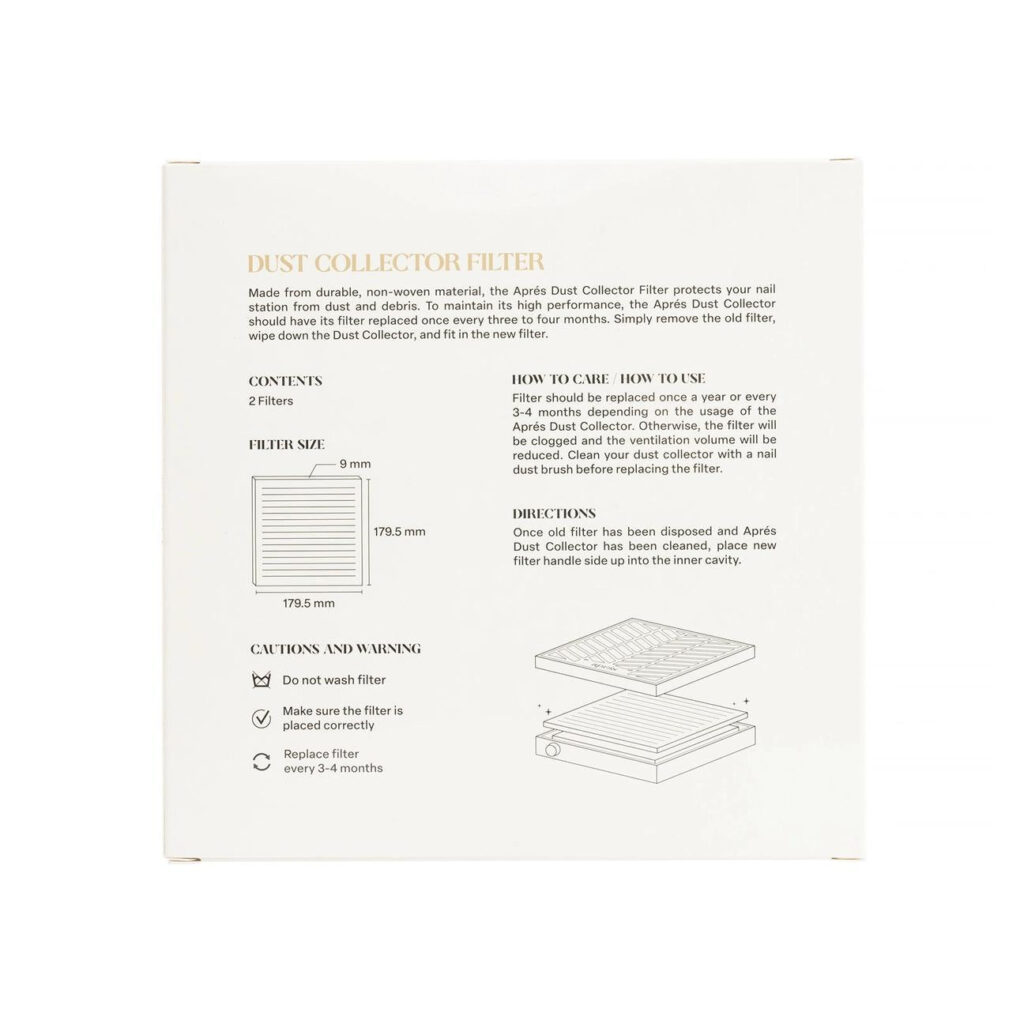Apres - Dust Collector Filter - Pack Of 2