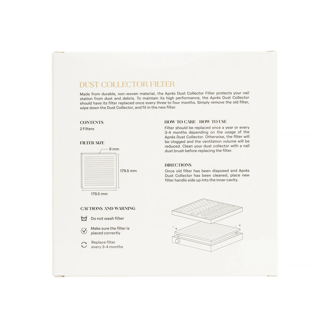 Apres - Dust Collector Filter - Pack Of 2 - Image 4