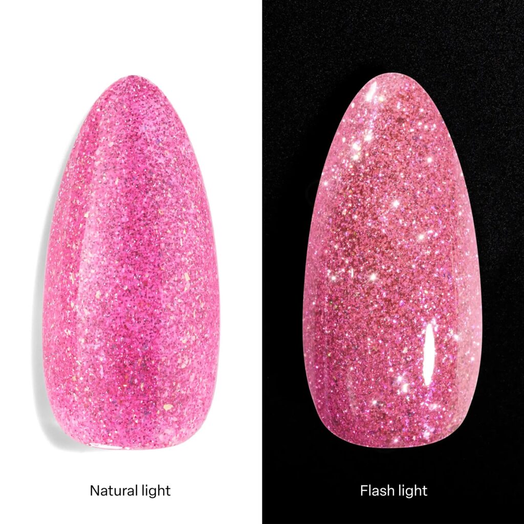 Apres - Flash Glitter Gel Couleur - Kama Or Karma - FG10