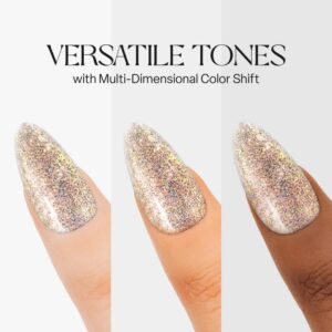 Apres - Flash Glitter Gel Couleur - Santo My Palo - FG04