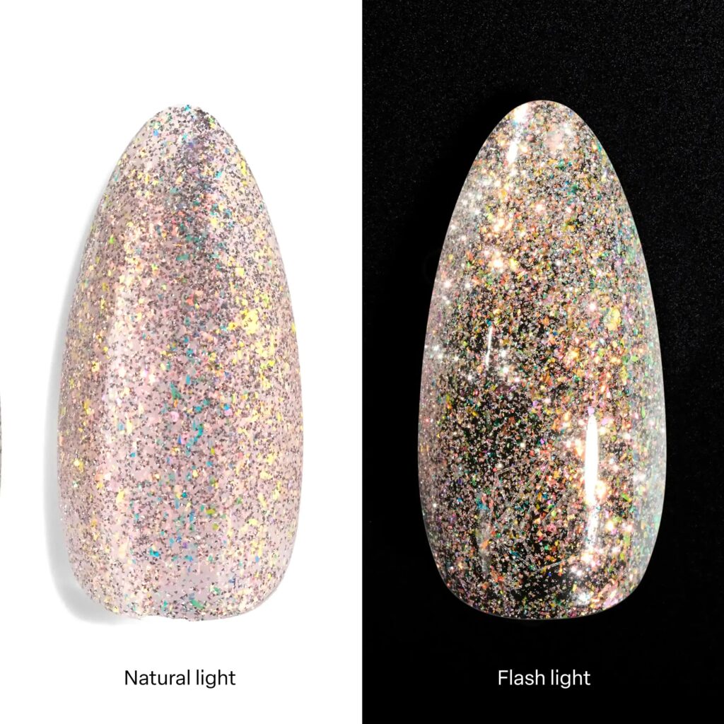 Apres - Flash Glitter Gel Couleur - Santo My Palo - FG04