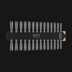 Apres - Gel-X Tip Swatch: Natural/Sculpted Stiletto Xx Long