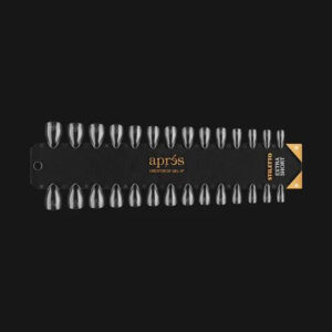 Apres - Gel-X Tip Swatch: Natural Stiletto Extra Short