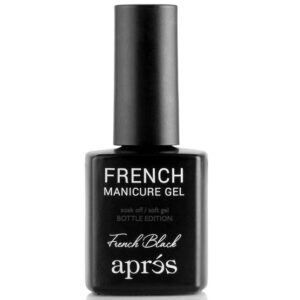 Apres - Hema Free Gel Couleur - French Manicure Gel - Black