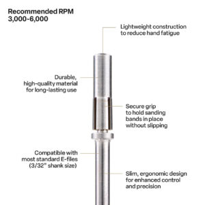 Apres - Slim Sanding Band Mandrel Bit