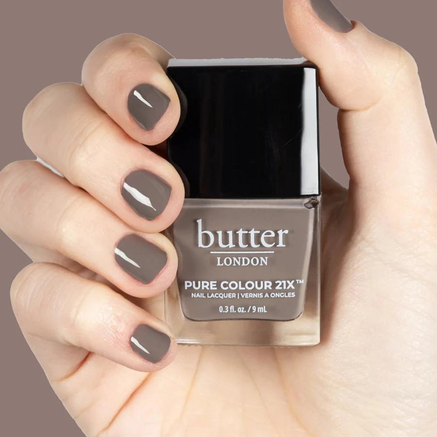 butter LONDON - Pure Colour - Mink Grey - 21X Nail Lacquer - Image 2