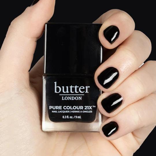 butter LONDON - Pure Colour - Union Jack Black - 21X Nail Lacquer - Image 3