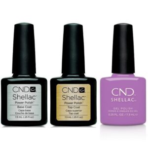 CND - Shellac Combo - Base, Top & It's Now Oar Never