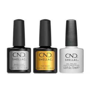 CND - Shellac Combo - Base, Top & Pearlwind