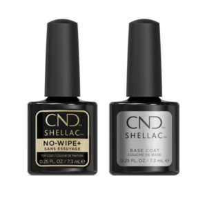 CND - Shellac No Wipe Top & Base Coat 0.25 oz