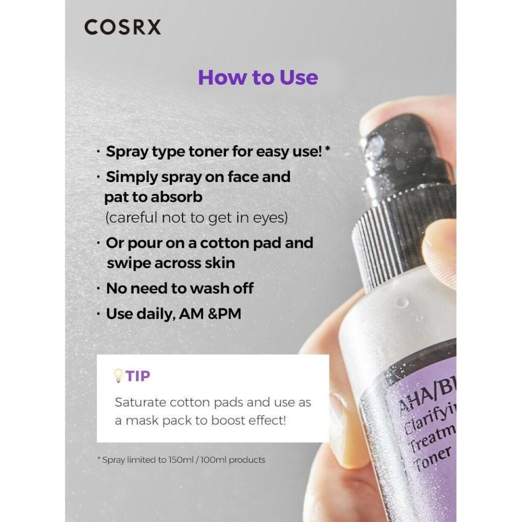 Cosrx - Aha/Bha Clarifying Treatment Toner