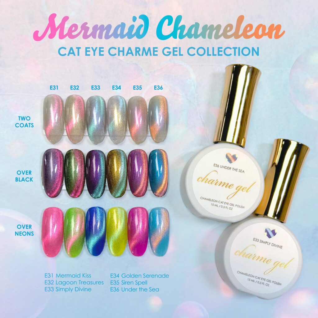 Daily Charme - Charme Gel Mermaid Chameleon Cat Eye Collection