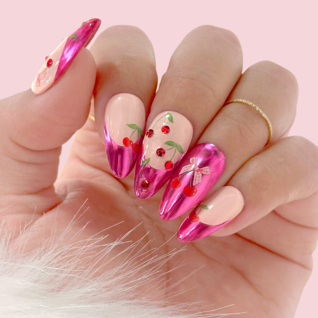 Daily Charme - Mirror Candy Pink Chrome Powder