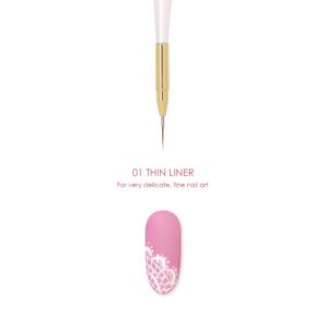 Daily Charme - Nail Art Brush - 01 Thin Liner