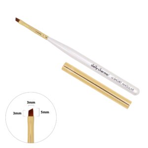 Daily Charme - Nail Art Brush - 02 Short Angular