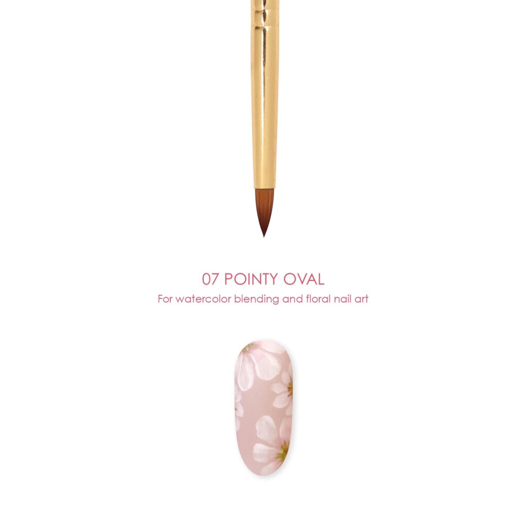 Daily Charme - Nail Art Brush - 07 Pointy Oval