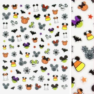 Daily Charme - Spooky Halloween Nail Art Sticker - Haunted Mouse