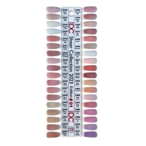 DND - DC Swatch Set - Sheer Collection 2023 Edition #01