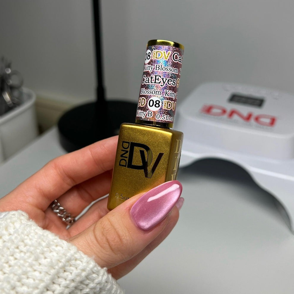 DND - Diva 9D Cat Eye - Glassball - Kitty Blossom #08 - Image 3