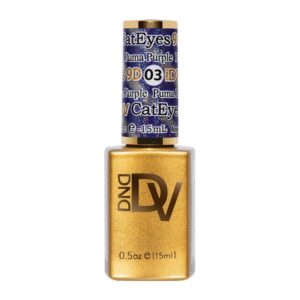 DND - Diva 9D Cat Eye - Glassball - Puma Purple #03