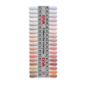 DND - Diva Frosted Chai Collection Swatch – Single – 2