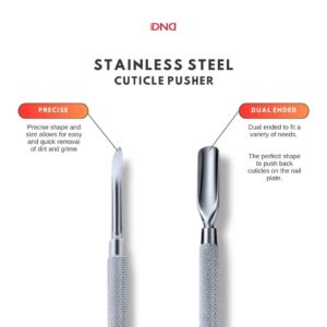 DND - Dual-Ended Stainless Steel - Cuticle Pusher