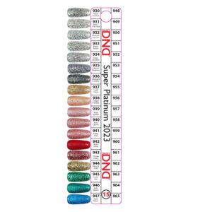 DND - Gel Swatch - Single #15 (Super Platinum Collection)