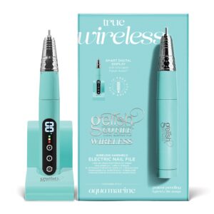 Gelish - Go File Wireless E-File - Aqua Marine