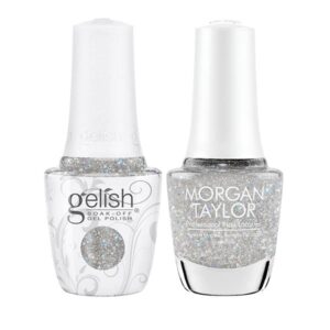 Gelish & Morgan Taylor Combo - Crystal Snowdrop - #1940584
