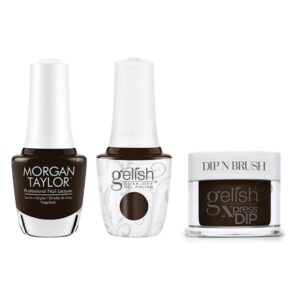 Gelish, Morgan Taylor & Dip Combo - Dark Empress