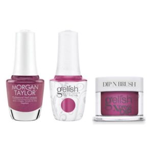 Gelish, Morgan Taylor & Dip Combo - Sipping On Serenity