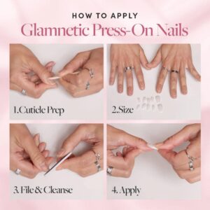 Glamnetic - Press On - Blushing Aura