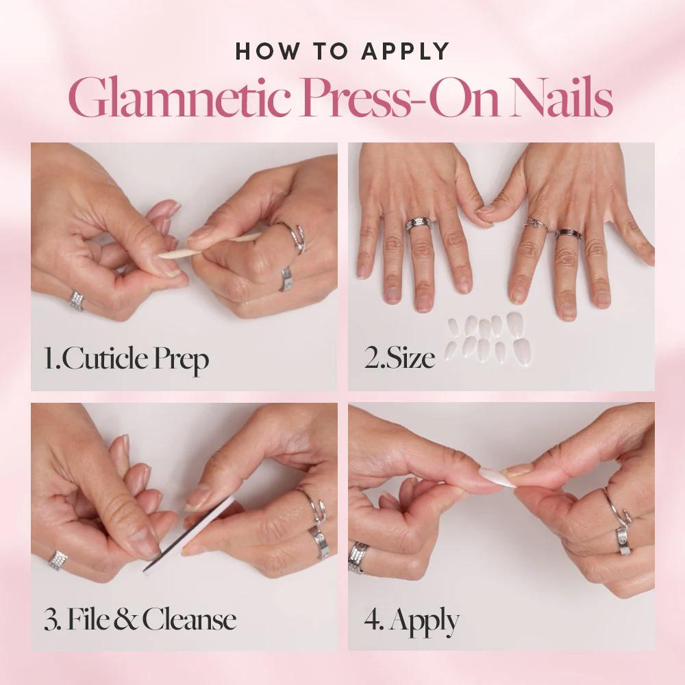 Glamnetic - Press On - Blushing Aura