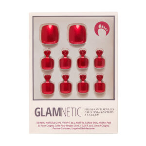 Glamnetic - Press On - Cherry Glaze Toenail