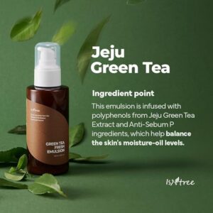 Isntree - Green Tea Fresh Toner + Green Tea Fresh Emulsion
