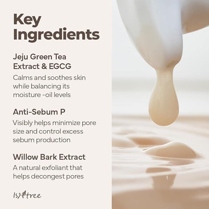 Isntree - Green Tea Fresh Toner + Green Tea Fresh Emulsion