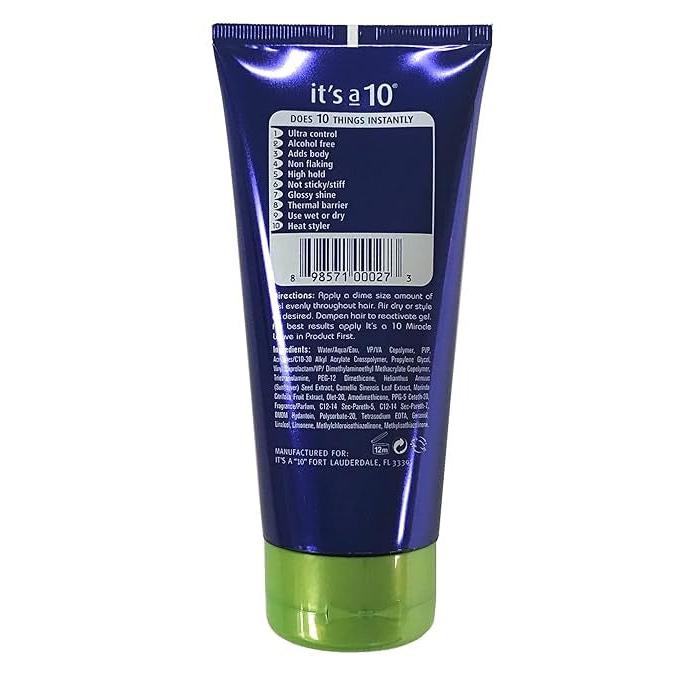 It's a 10 - Miracle Firm Hold Gel 5 oz - Image 2