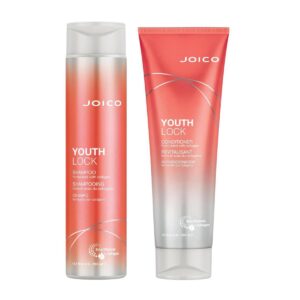 Joico - YouthLock Duo Set: Shampoo 10.1 oz + Conditioner 8.5 oz