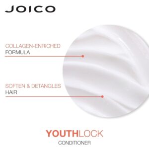 Joico - YouthLock Duo Set: Shampoo 10.1 oz + Conditioner 8.5 oz