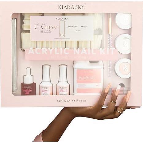 Kiara Sky Acrylic Powder - All-In-One - Acrylic Nail Kit 2 Oz - #ACRYKIT01