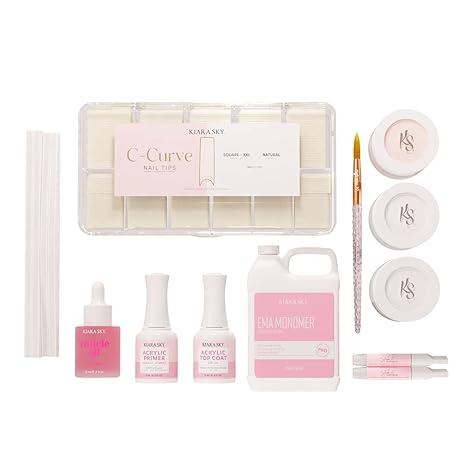 Kiara Sky Acrylic Powder - All-In-One - Acrylic Nail Kit 2 Oz - #ACRYKIT01