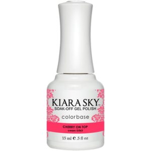 Kiara Sky - Gel Polish - Cherry On Top 0.5 oz - #G563