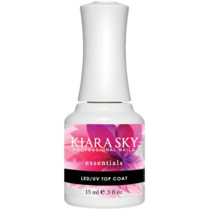 Kiara Sky - Gel Polish - Led/UV Top Coat 0.5 oz - #GLEDUVTOP01