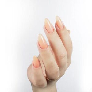 Kiara Sky - Gel Polish - Tinted Rubber Top Coat - Coral Silk 0.5 oz - #TNT05