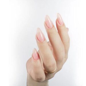 Kiara Sky - Gel Polish - Tinted Rubber Top Coat - Rose Petal Blush 0.5 oz - #TNT08