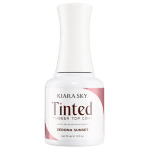 Kiara Sky - Gel Polish - Tinted Rubber Top Coat - Sedona Sunset 0.5 oz - #TNT04