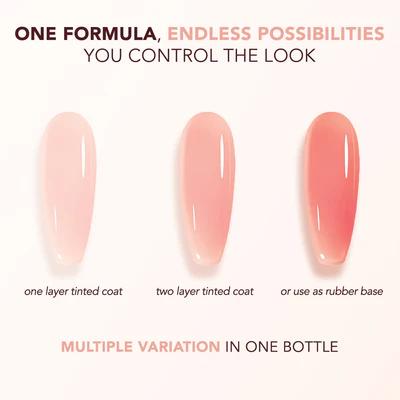 Kiara Sky - Gel Polish - Tinted Rubber Top Coat - Sedona Sunset 0.5 oz - #TNT04