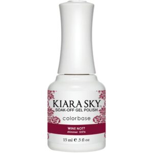 Kiara Sky - Gel Polish - Wine Not? 0.5 oz - #G576