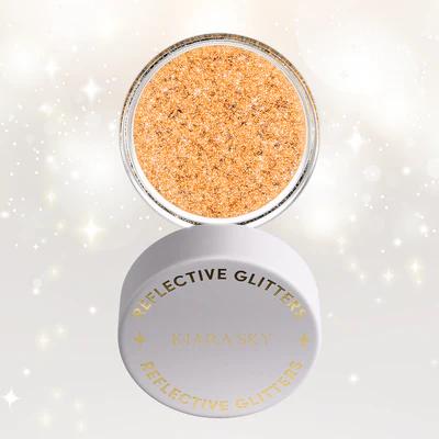 Kiara Sky Nail Art - Reflective Loose Glitter - Lemon Twist